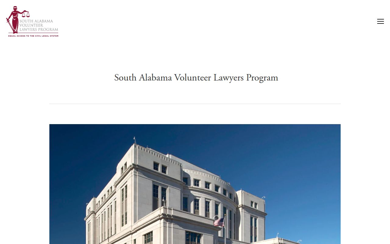 South Alabama Volunteer Lawyers Program providing free legal services in Mobile